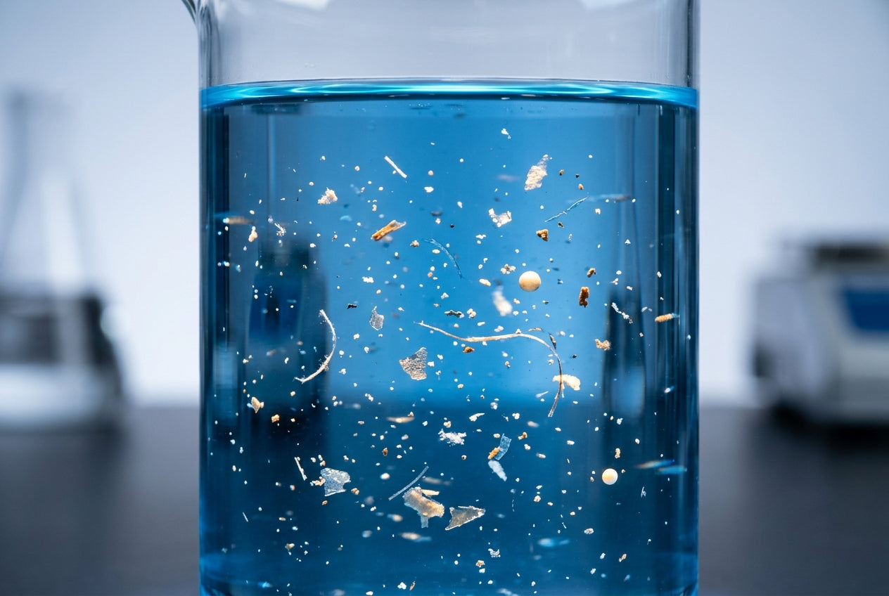 Microplastics in water