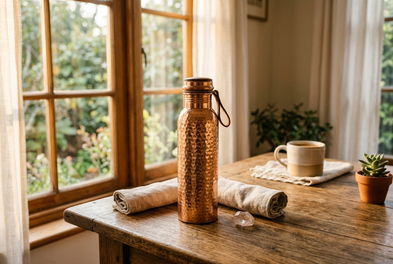 Beautiful Copper Bottle